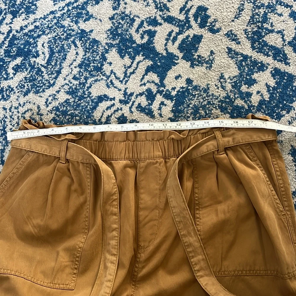 Sonoma paper bag belted pants Sz XL - Picture 9 of 10